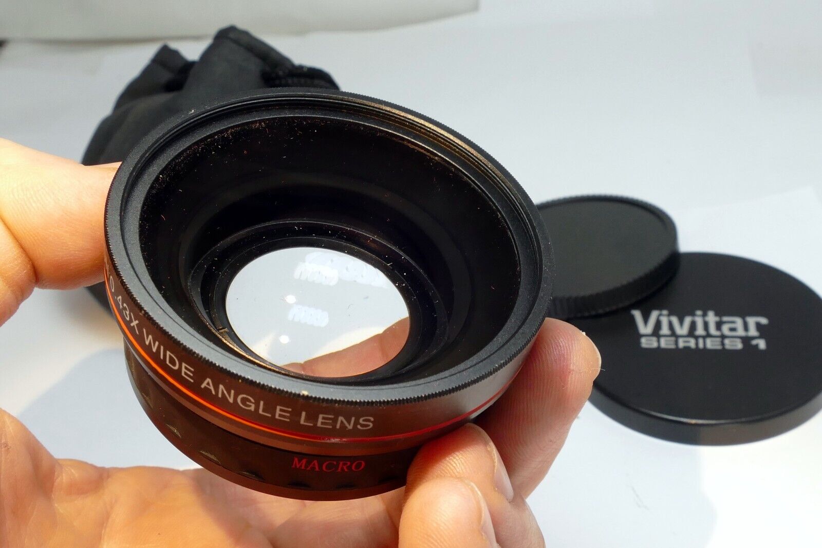 Series 1 58mm professional 0.43X wide angle lens HD for DC DV camcorder AUX