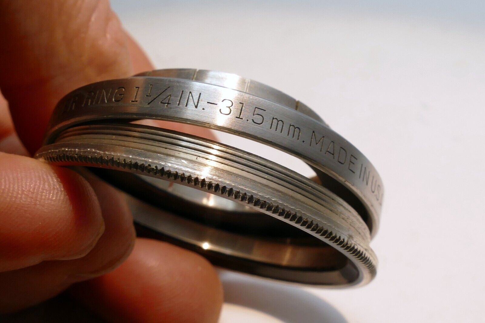 Kodak series 6 VI Adapter 1 1/4" slip on  to 31.5 mm  Filter with Retaining Ring