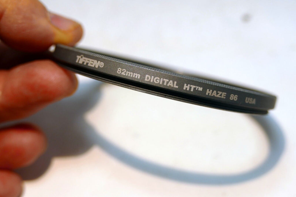 Tiffen 82mm Digital HT digital HAZE UV 86 Glass Filter  Titanium rim gray