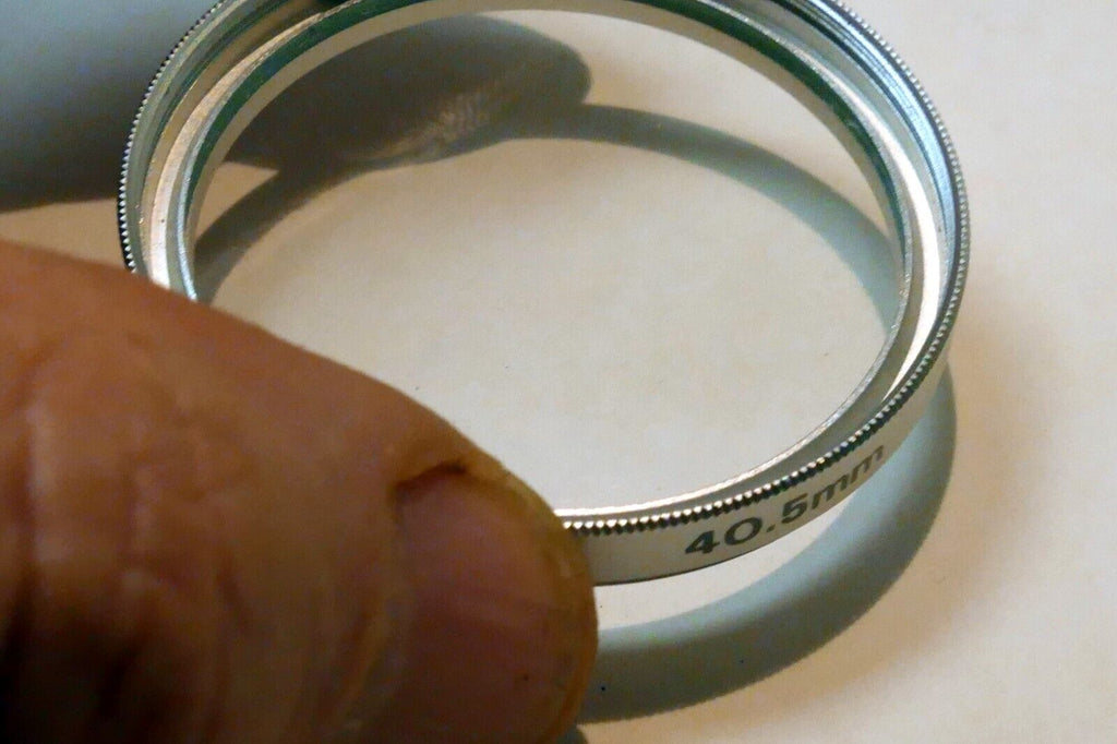 Bower 40.5mm UV Lens Filter w/ chrome rim