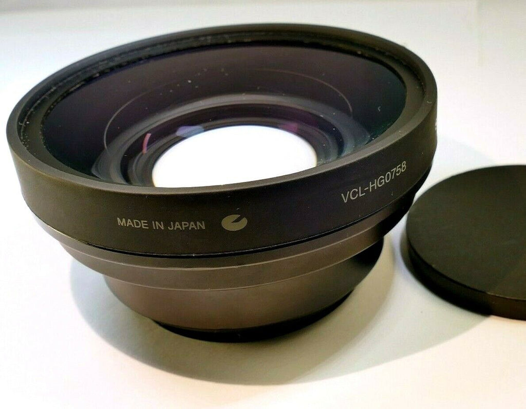 Sony Wide Angle Conversion Lens x0.7 VCL-HG0758 AUX 58mm rim Genuine OEM