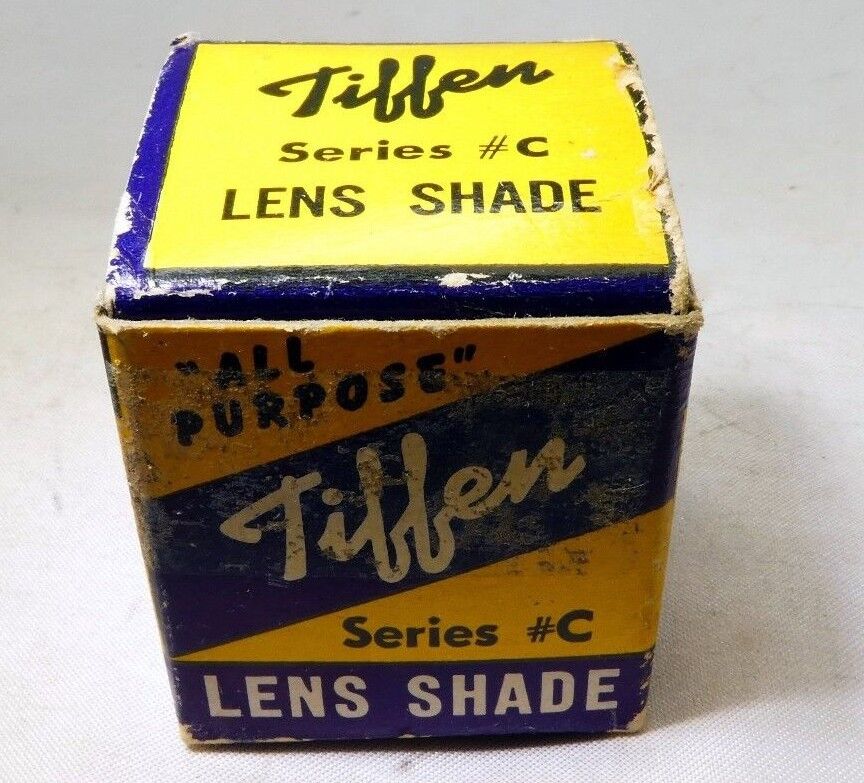 empty box only for vintage Tiffen Seres #C lens shade hood