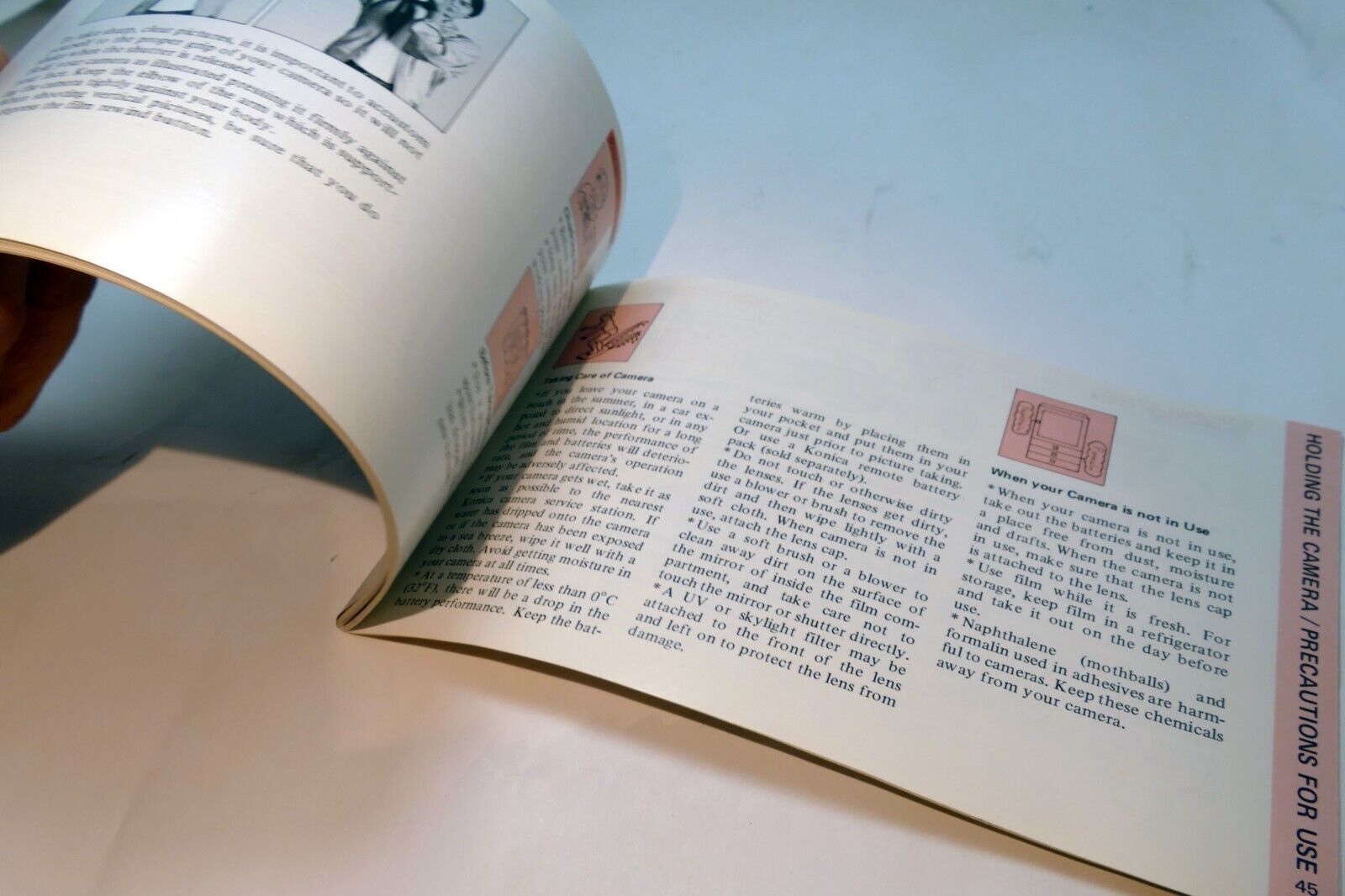 Konica FT-1 Motor Camera Guide Booklet/Manual  English EN