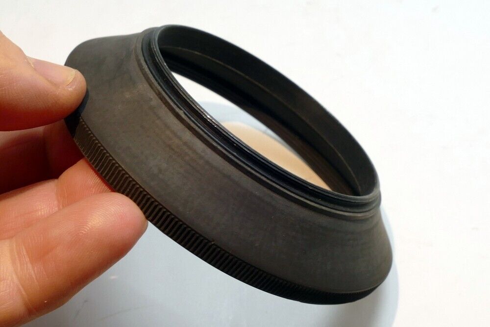 72mm Rubber Lens Hood Shade single threaded wide angle