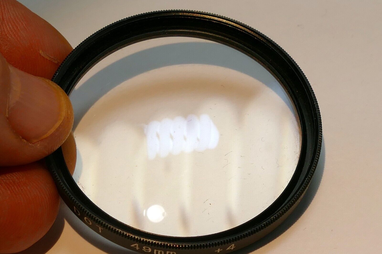Dot Line  49mm Lens Filter +4  No 4  close-up macro
