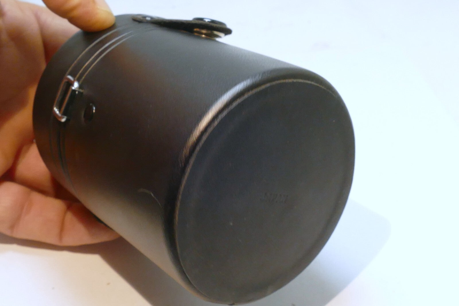 Olympus Hard Lens Case for OM 100mm f2.8 genuine OEM fits 85mm f2 Zuiko OM