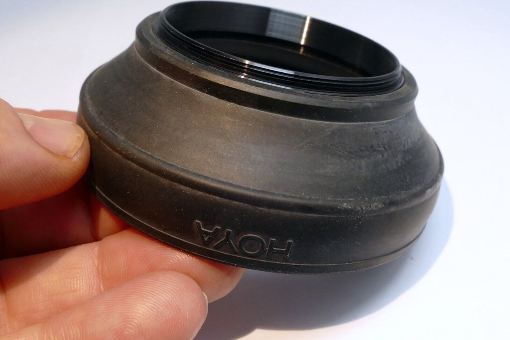 HOYA 52mm  Rubber Lens Hood Shade double  threaded for  50mm f1.4