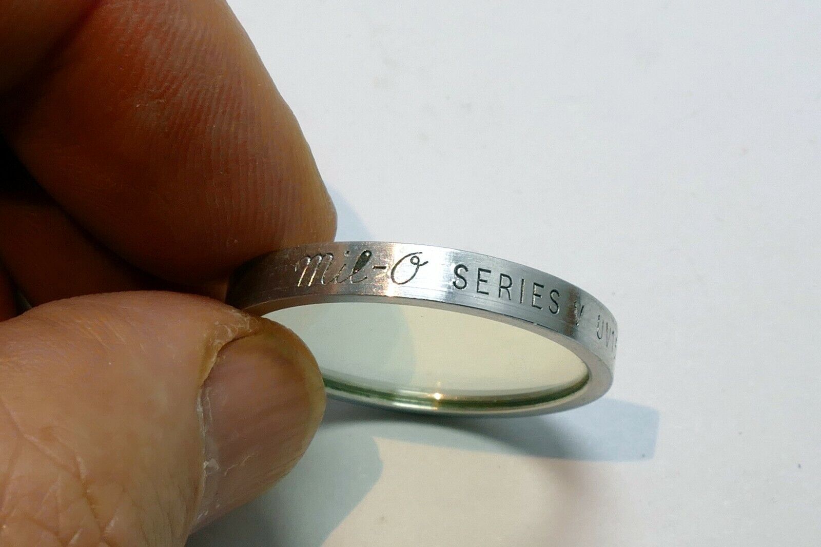 Milo series V 5 UV 15 filter clear (with minor separation)