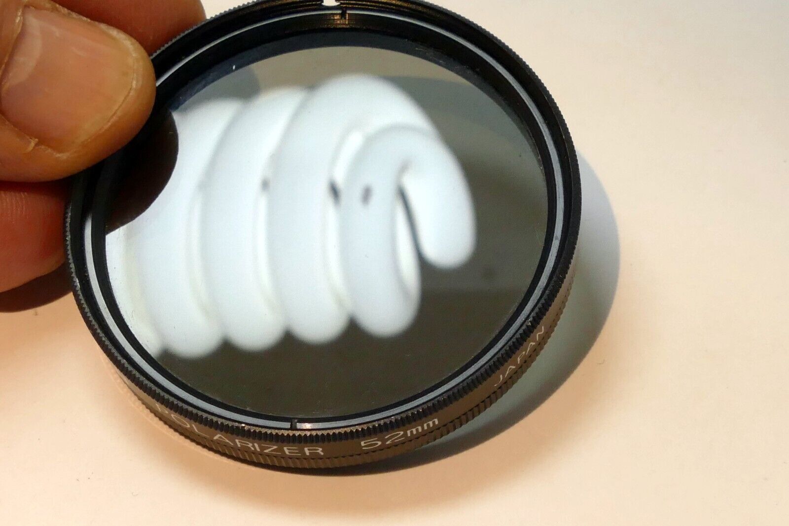 Tiffen Filter 52mm Linear Polarizer PL  made in Japan