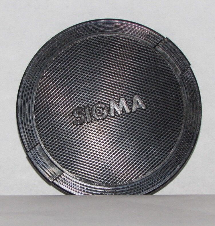 Sigma 67mm Lens Front Cap vintage APO snap on type Black