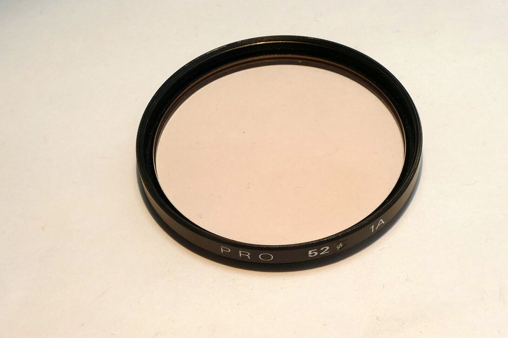 Pro 52mm Filter 1A Skylight lens threaded made in Japan