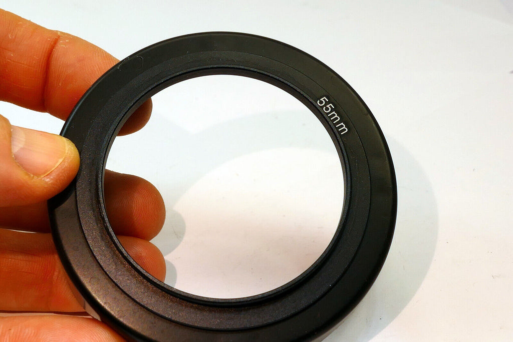55mm Lens Hood Shade Threaded plastic petal flower Nikkor AF-P 18-55mm f3.5-5.6
