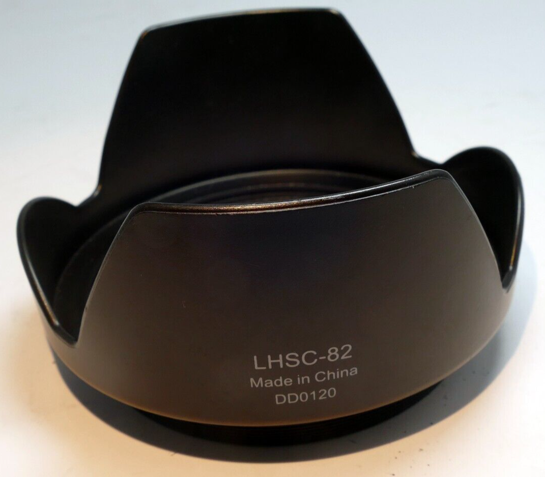 82mm Petal Lens hood shade  for  Sigma 50mm T1.5 FF ( missing locking ring)