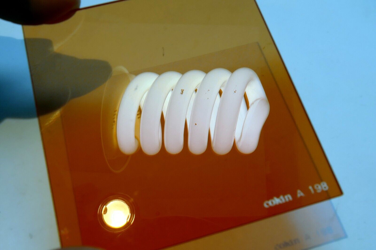 Cokin A 198 Blue Filter   A series square sunset graduated gradual