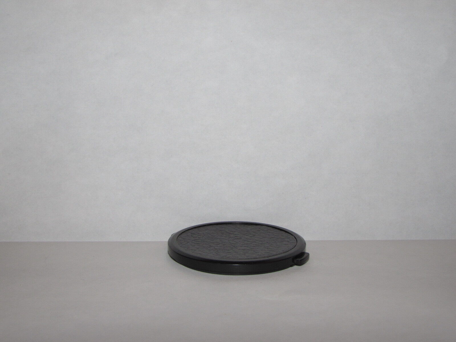 58mm Lens Front Cap snap on type plastic Black  made in Taiwan