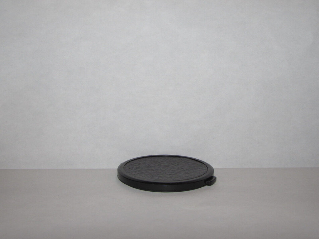 58mm Lens Front Cap snap on type plastic Black  made in Taiwan