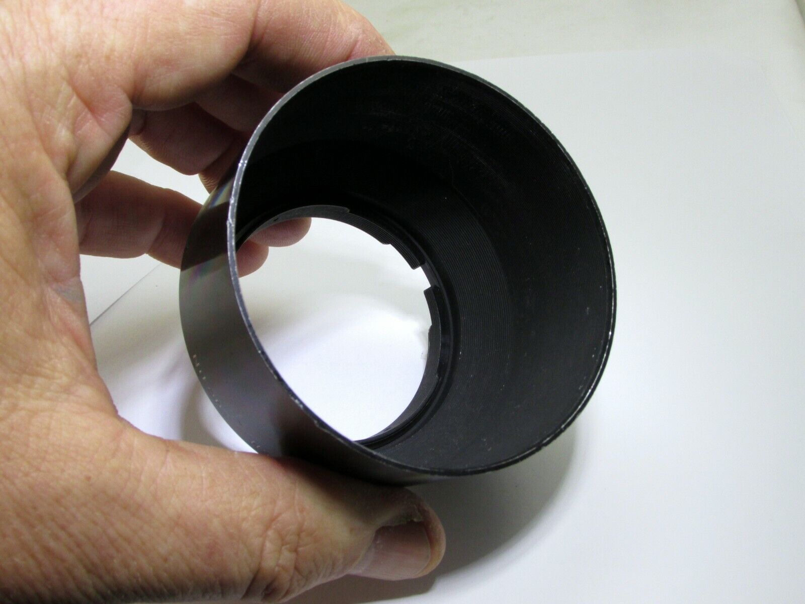 Nikon HS-4 Hood Shade Metal clip on for 135mm f3.5 85mm f2.0 Ai Ai-s Nikkor