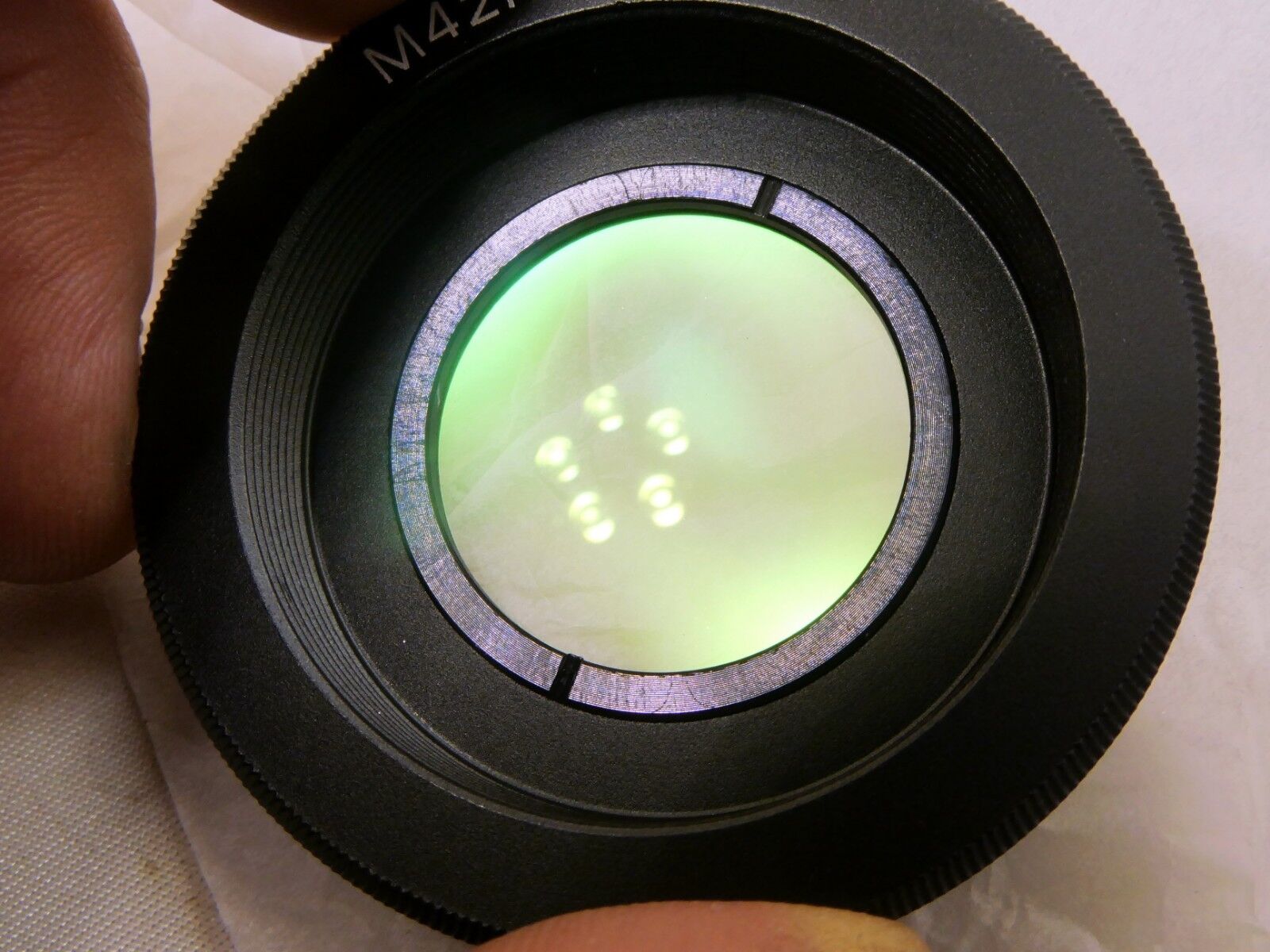 M42 Pentax Vis Support Lentille Pour Nikon F Ai-S Photo Adaptateur Bague W Verre
