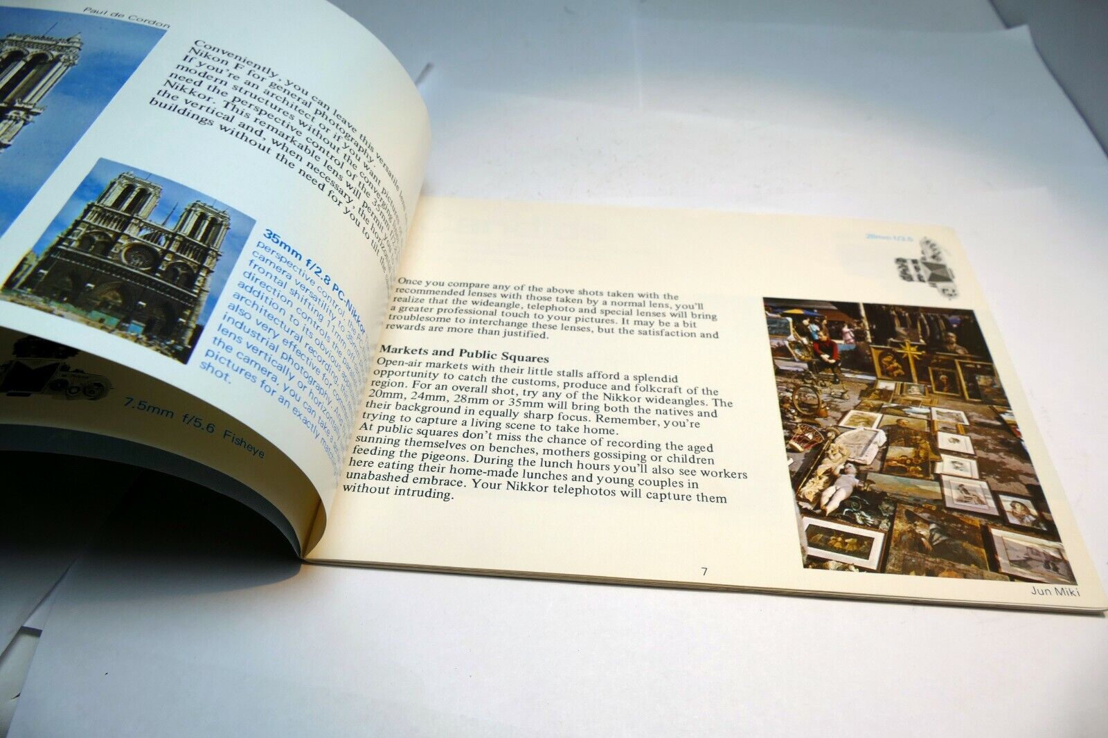 Nikon F Camera  Brochure Lens Photography Guide (EN) 1970 standard prism