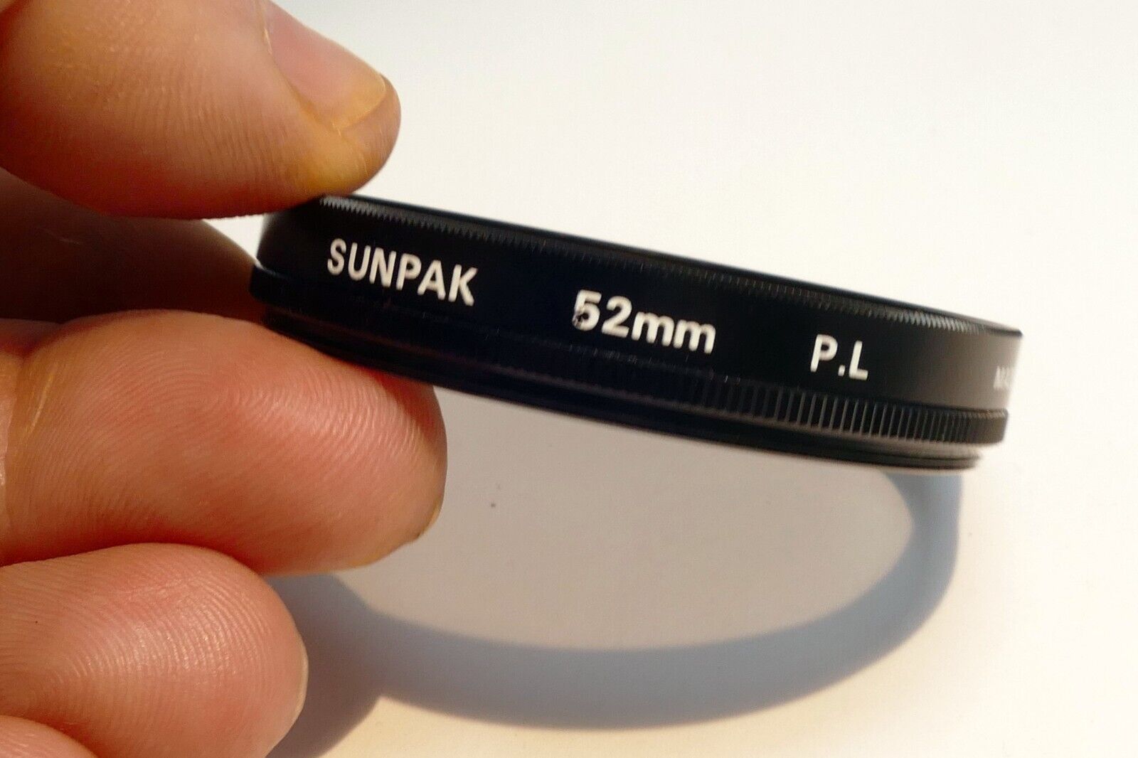 Sunpak  52mm Lens Filter PL Polar Polarizer