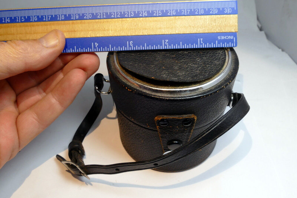 Hard Case for 28mm lens antique Vivitar  f2.5 50mm f1.9 f1.4