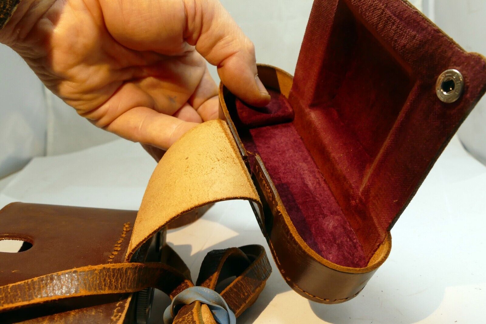 Zeiss Ikon 1798 FOLDING CAMERA CASE NOVAR ANASTIGMAT  -  Genuine OEM