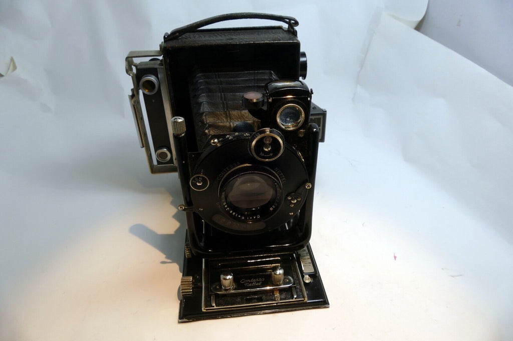 Zeiss Contessa Adoro Nettel Folding camera w/ Carl Jena 15cm f4.5 Lens souped-up
