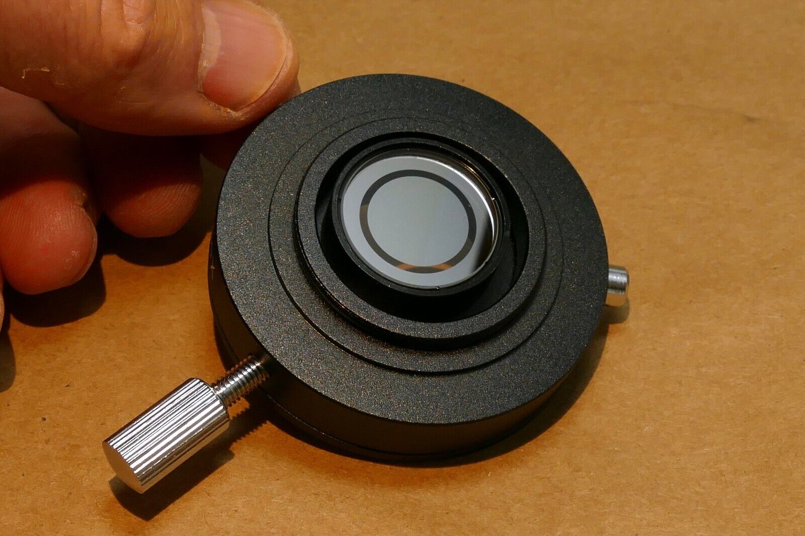 100X phase contrast ring Darkfield Condenser for Compound Microscopes  AmScope