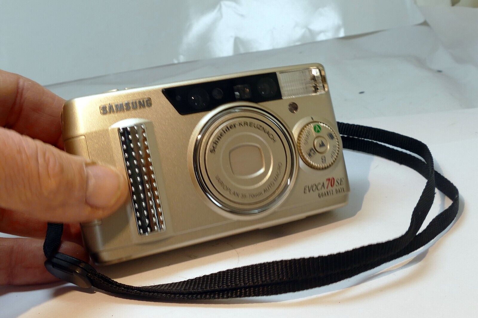 Samsung Evoca 70 SE Quartz Date camera 35mm point and shoot - Untested