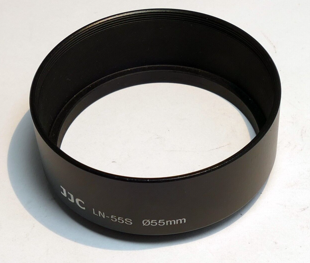 55mm OD Lens Hood Shade  threaded  Metal double threaded
