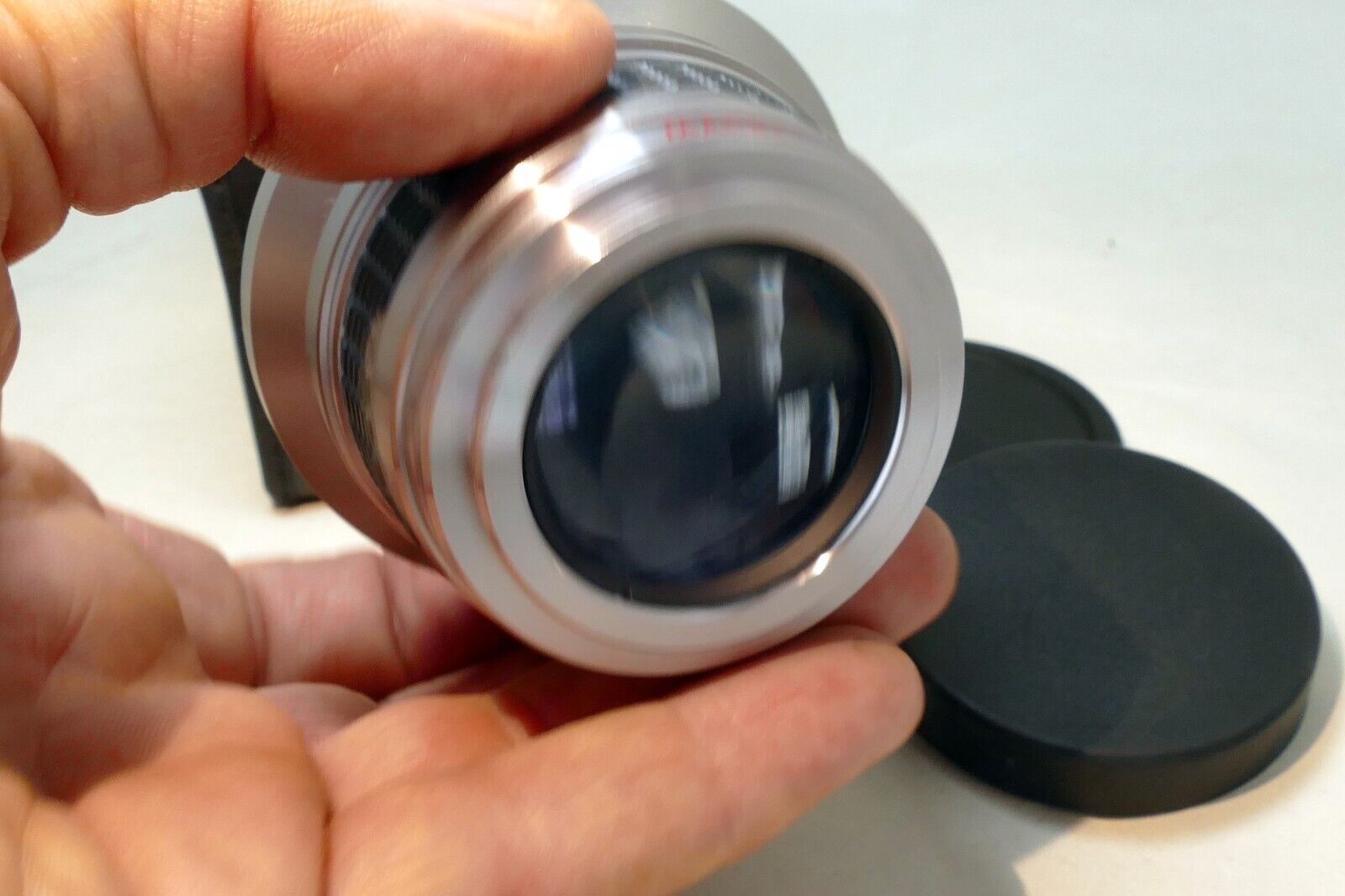 IR Titanium Super WIDE AUX Camera LENS Series VII 54mm threads - with haze AS IS