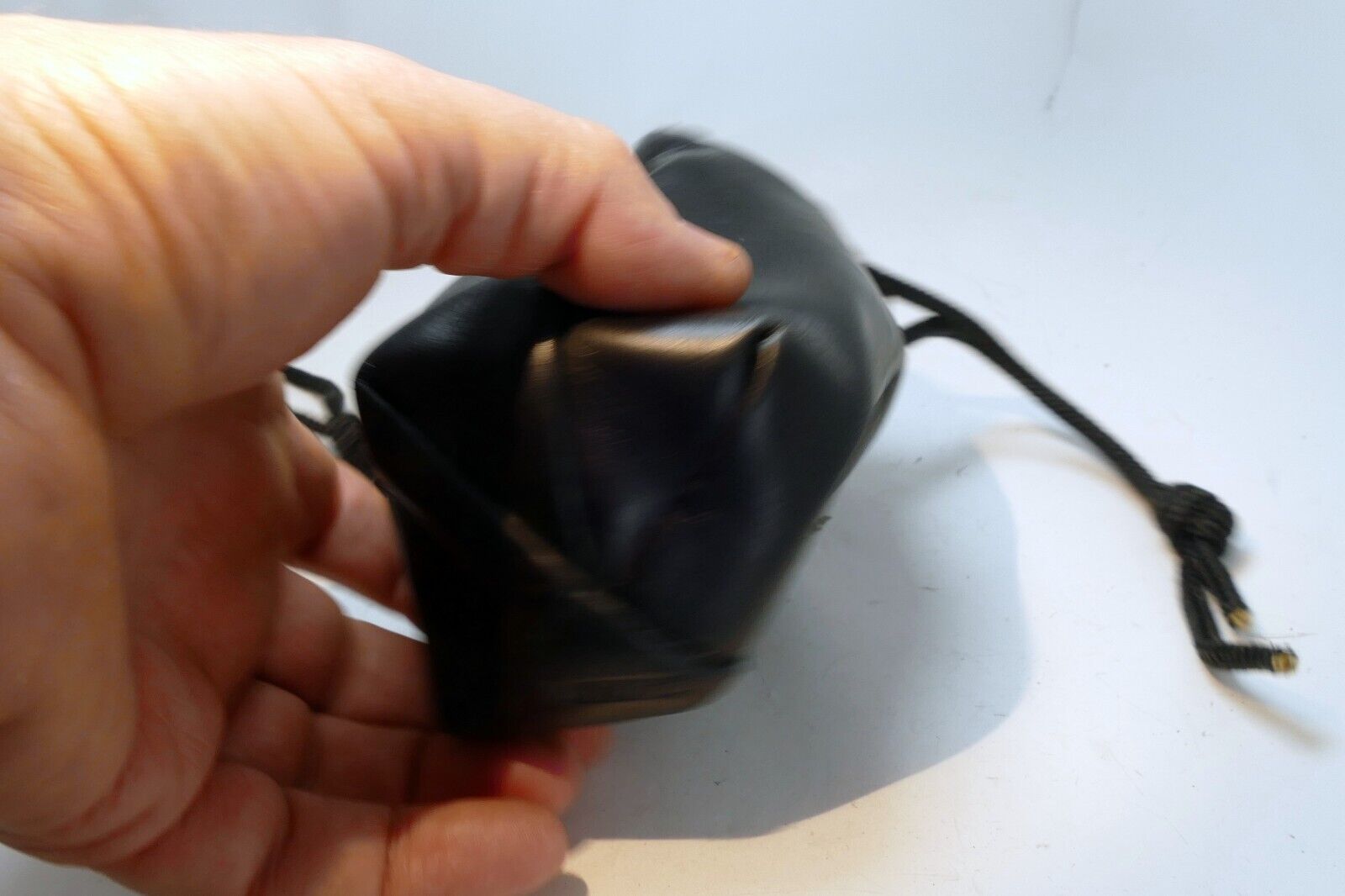 Soft  Leather Drawstring Bag Case for 50mm f1.8 f1.4 lens