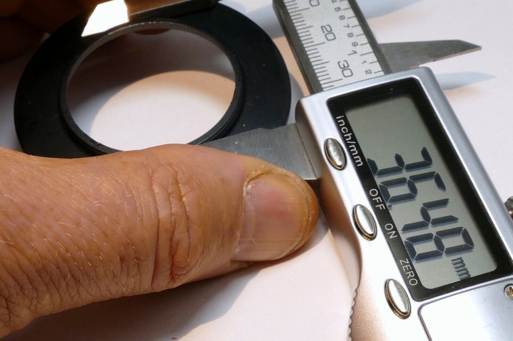 37mm to 55mm Filter ring screw in one side threaded (plastic ring only)