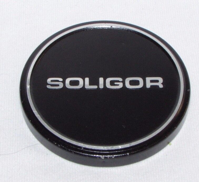 Used Soligor 55mm Metal Front Lens Cap 57mm ID slip on type  B01442