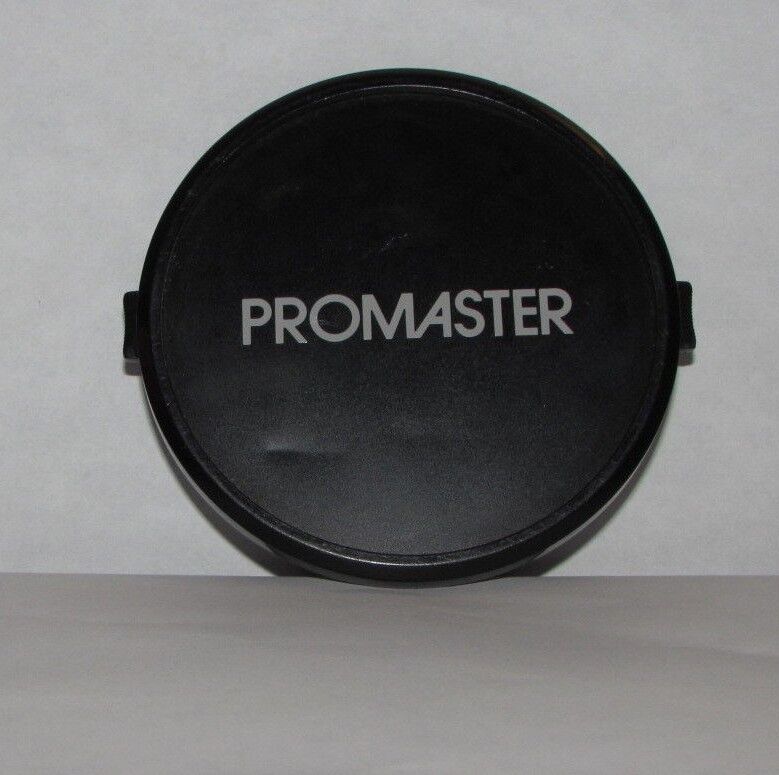 Promaster 72mm Lens Front Cap snap on type plastic  snap on type
