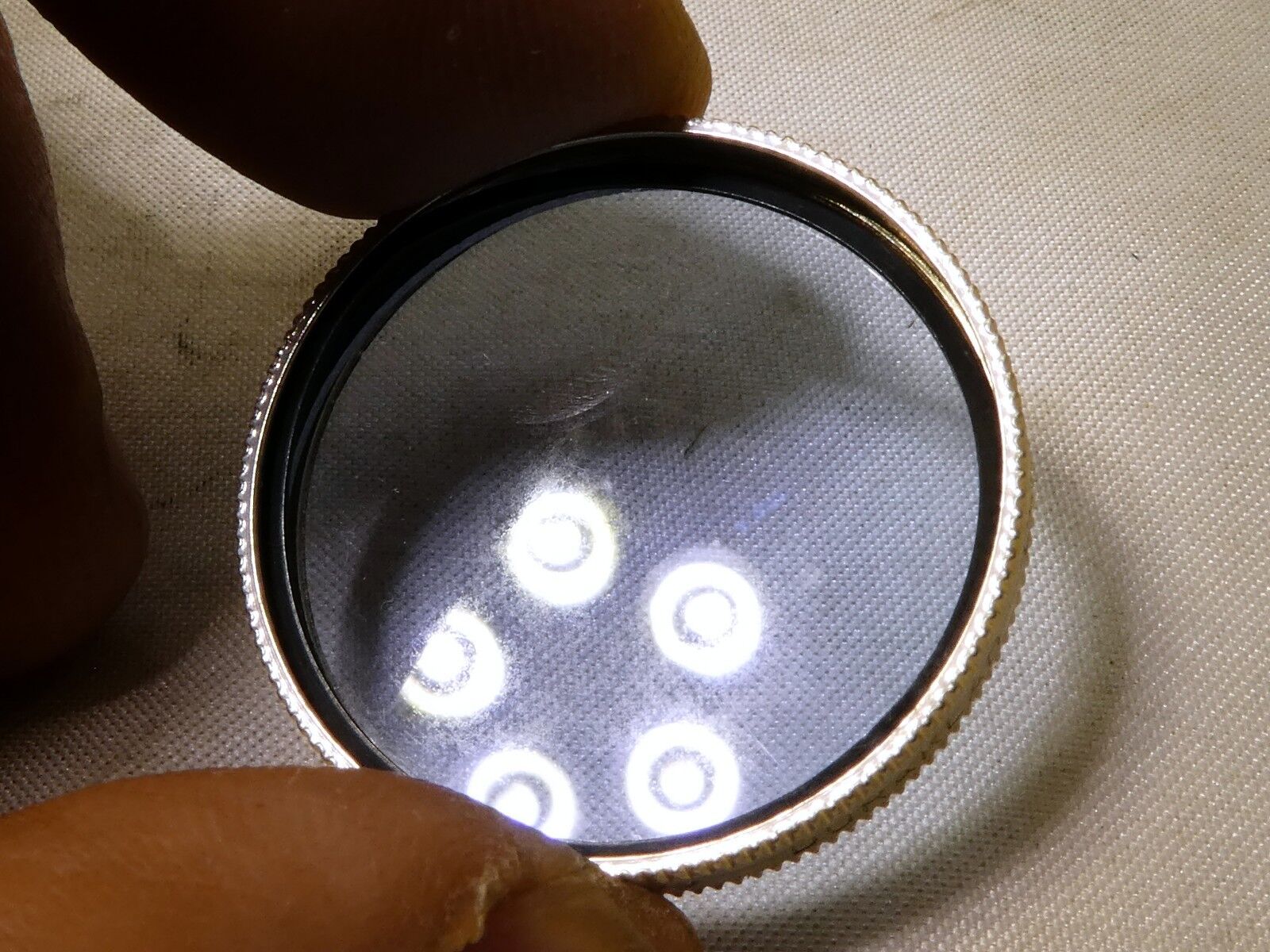 Ednalite CTB-2 82A blue 30mm OD series 5 V drop in Lens Filter