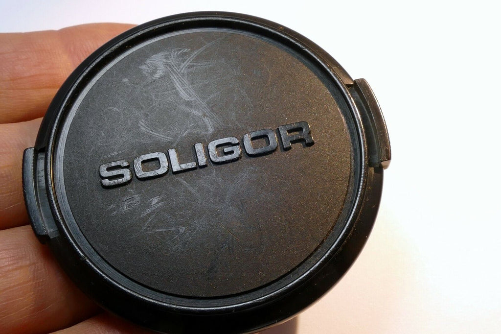 Soligor 55mm Lens Front Cap Made in Japan Black for 28mm f2.8