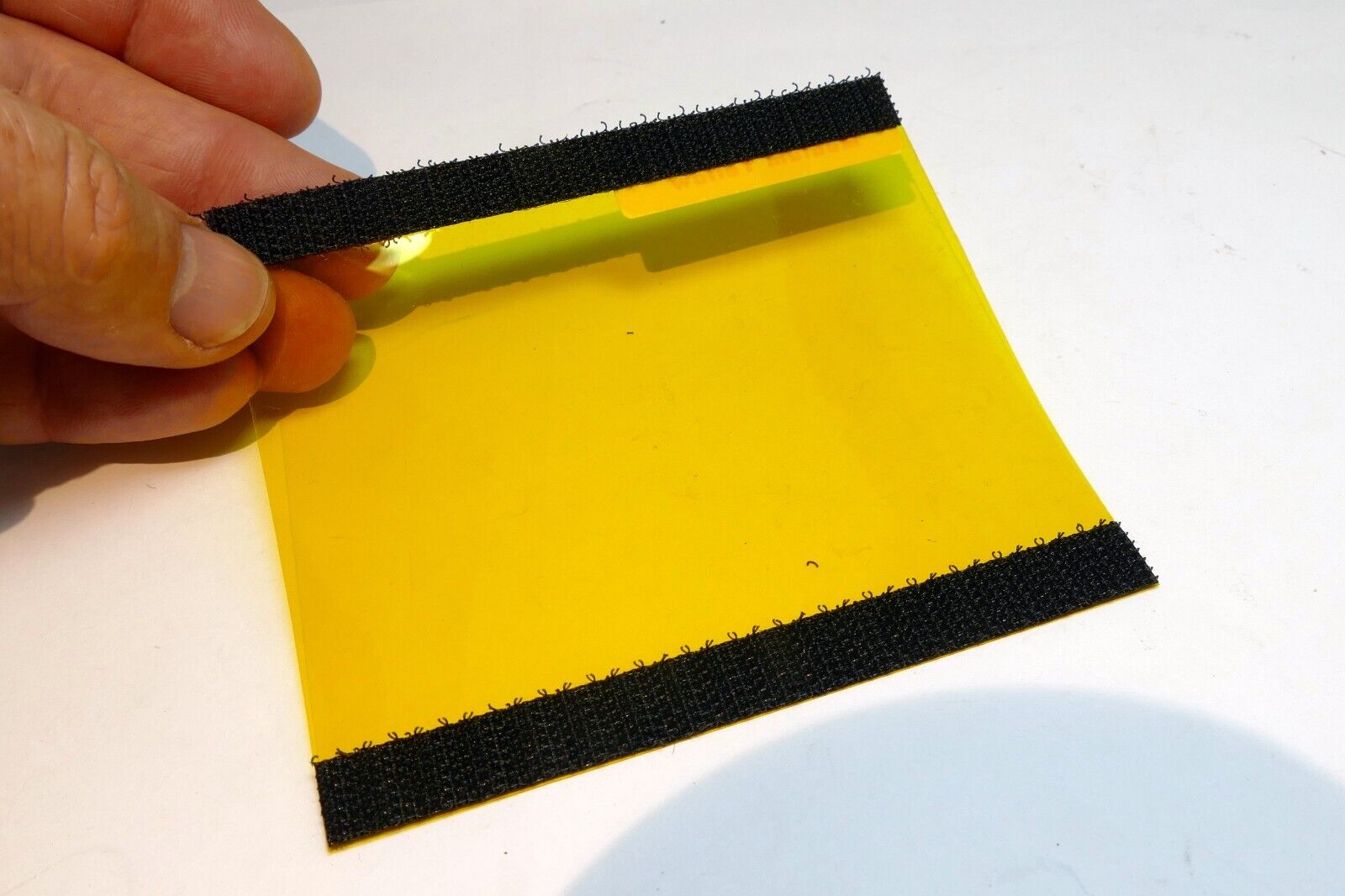 Honl Photo Color  Medium Yellow warming rectangular 4X3" gel filter for flash
