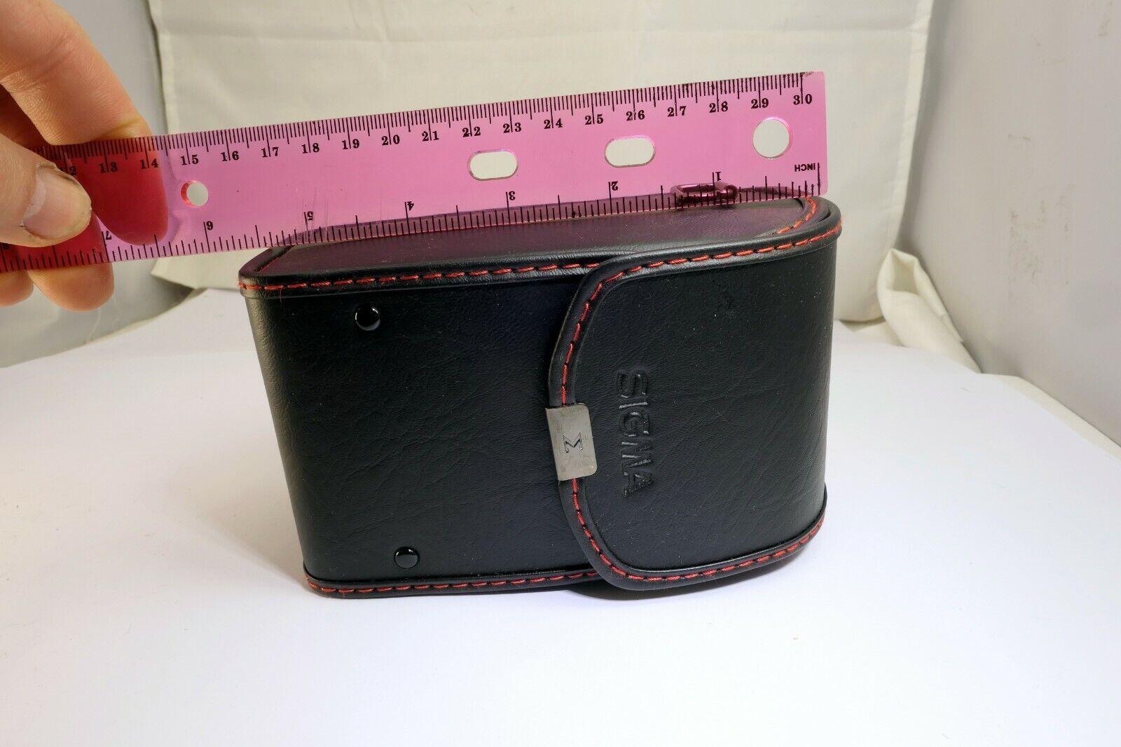 Sigma Hard Case for NC-2 macro AF  50mm f2.8 lens  genuine 5.5X3X3"