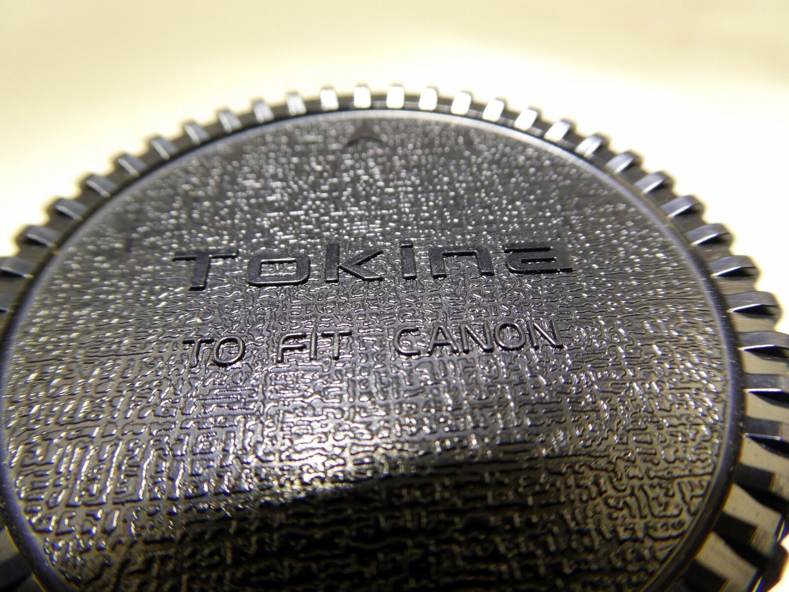 Tokina  Rear Lens Cap  for Canon FD FL mount