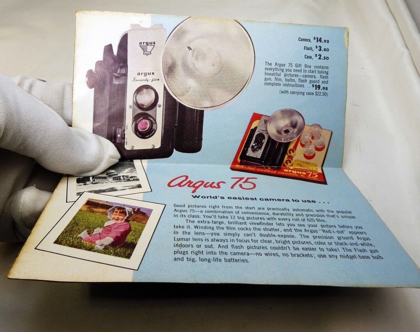 Argus A4 40 C3 C4  Automatic Camera price Accessory List Brochure