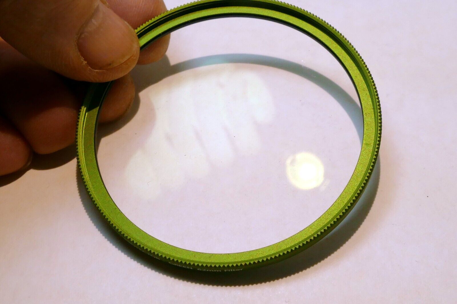 Karma 62mm Filter UV multi-coated protector ME-Foto Green Rim