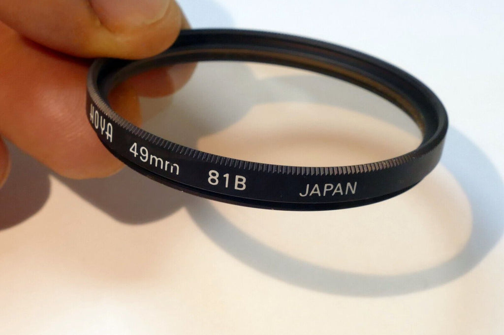 Hoya 81B 49mm  Lens Filter Made in Japan