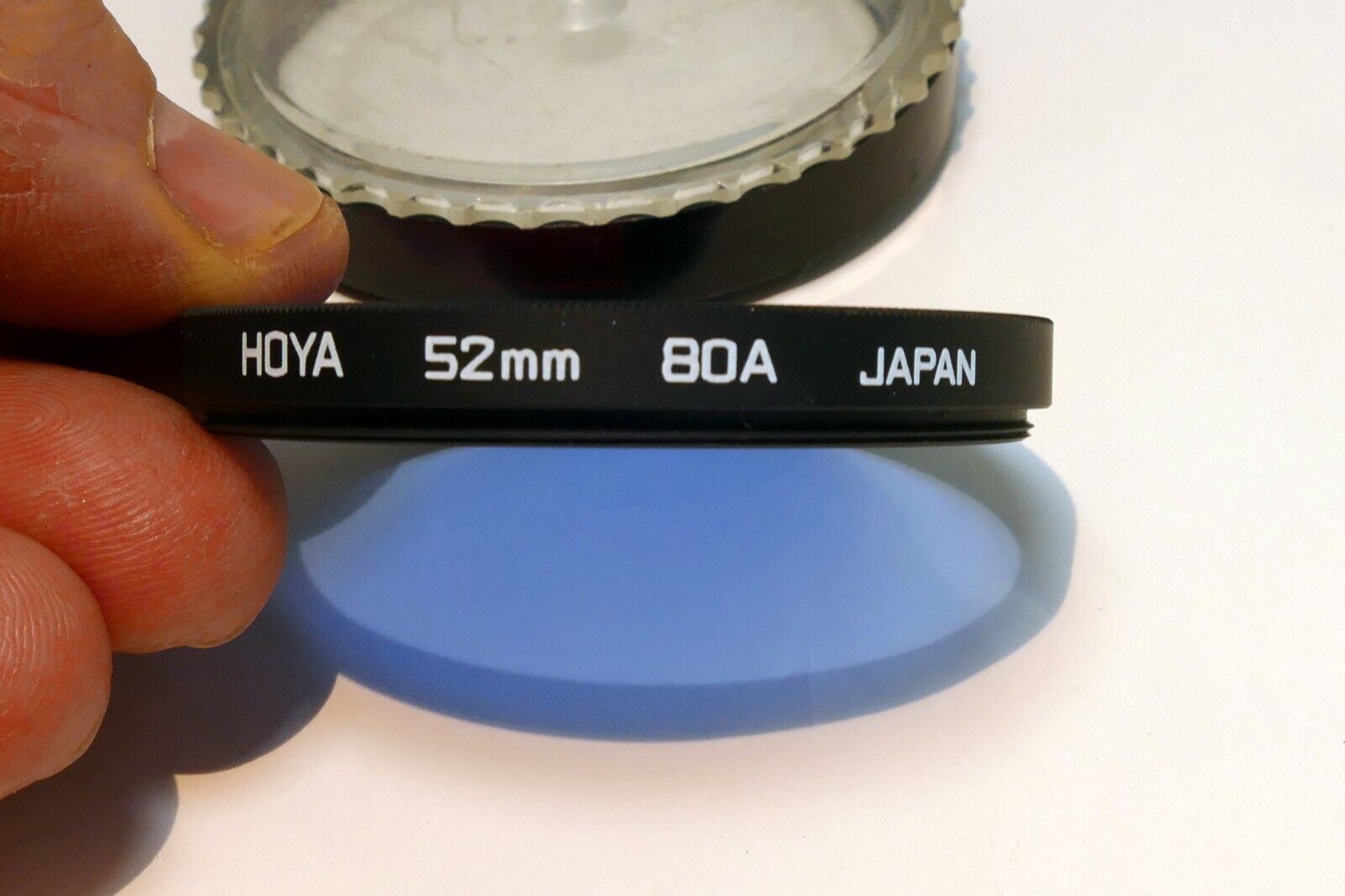HOYA  52mm Filter  80A  Blue made in Japan with plastic case