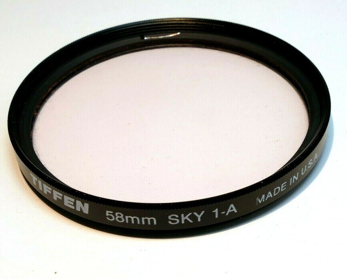 Tiffen Sky 1A 58mm Filter Skylight A-1  made in USA