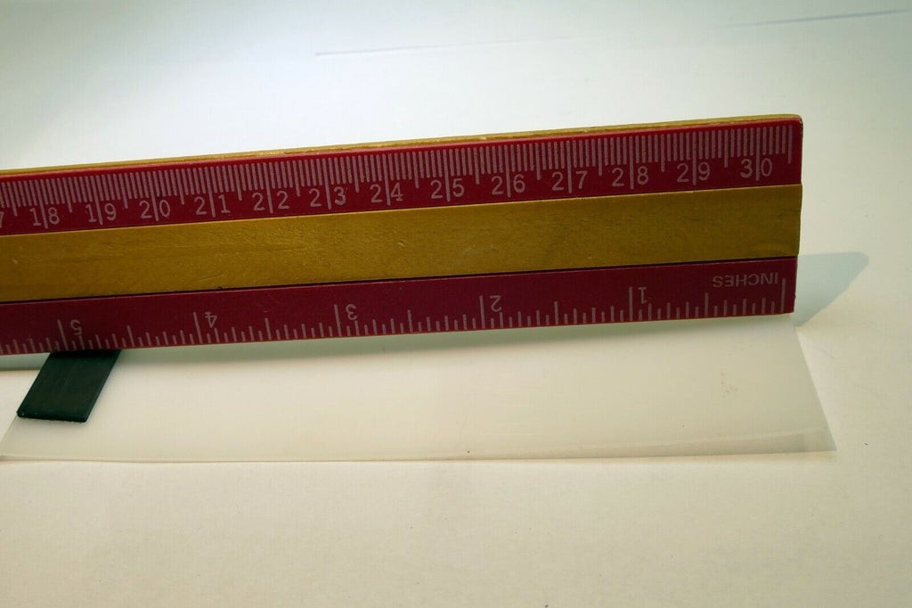 Lindahl Vignette White Mask 2.5X5" Smooth Bottom Arc magnetic frame