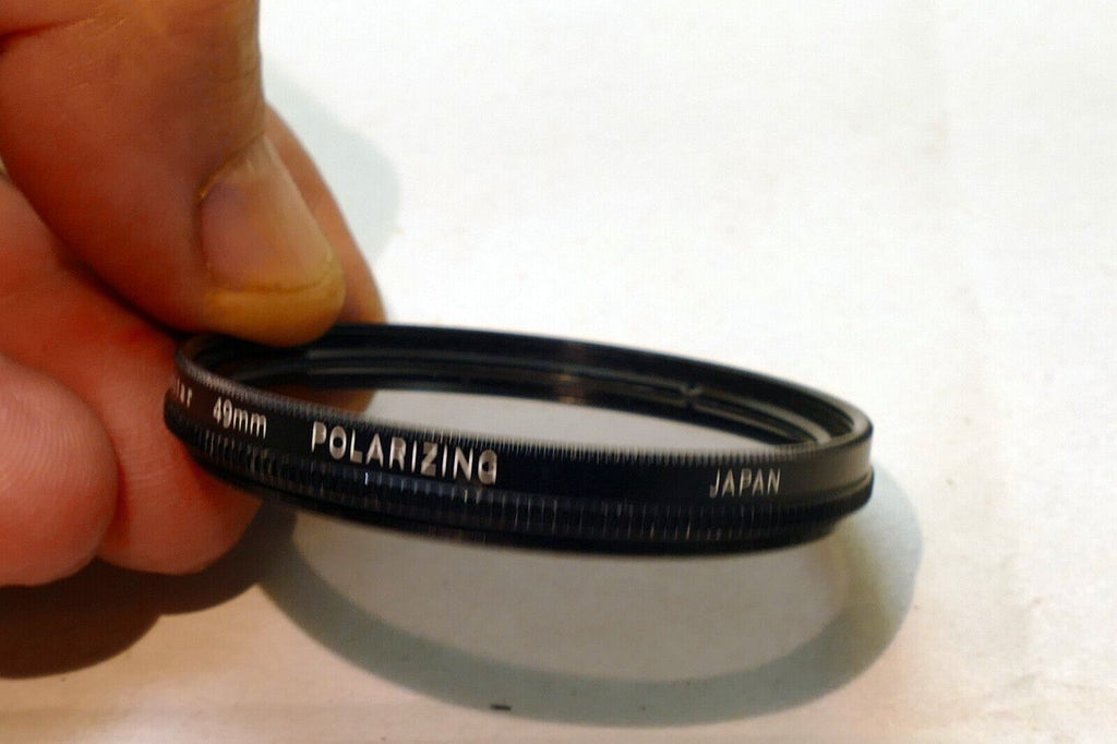 Vivitar Linear-PL 49mm Lens Filter  Polarizer Polar
