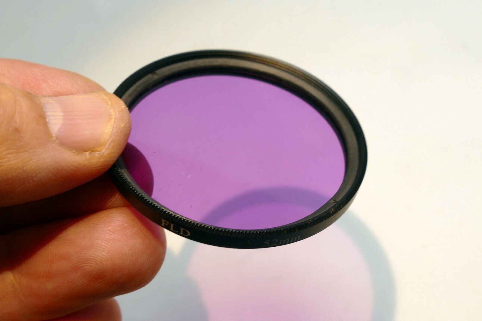 52mm Filter FLD threaded FL-DAY Fluorescent Filter Purple