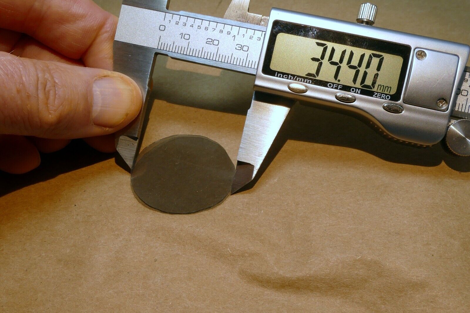 1.3" Diameter Linear Polarizer for microscope - home made 33mm