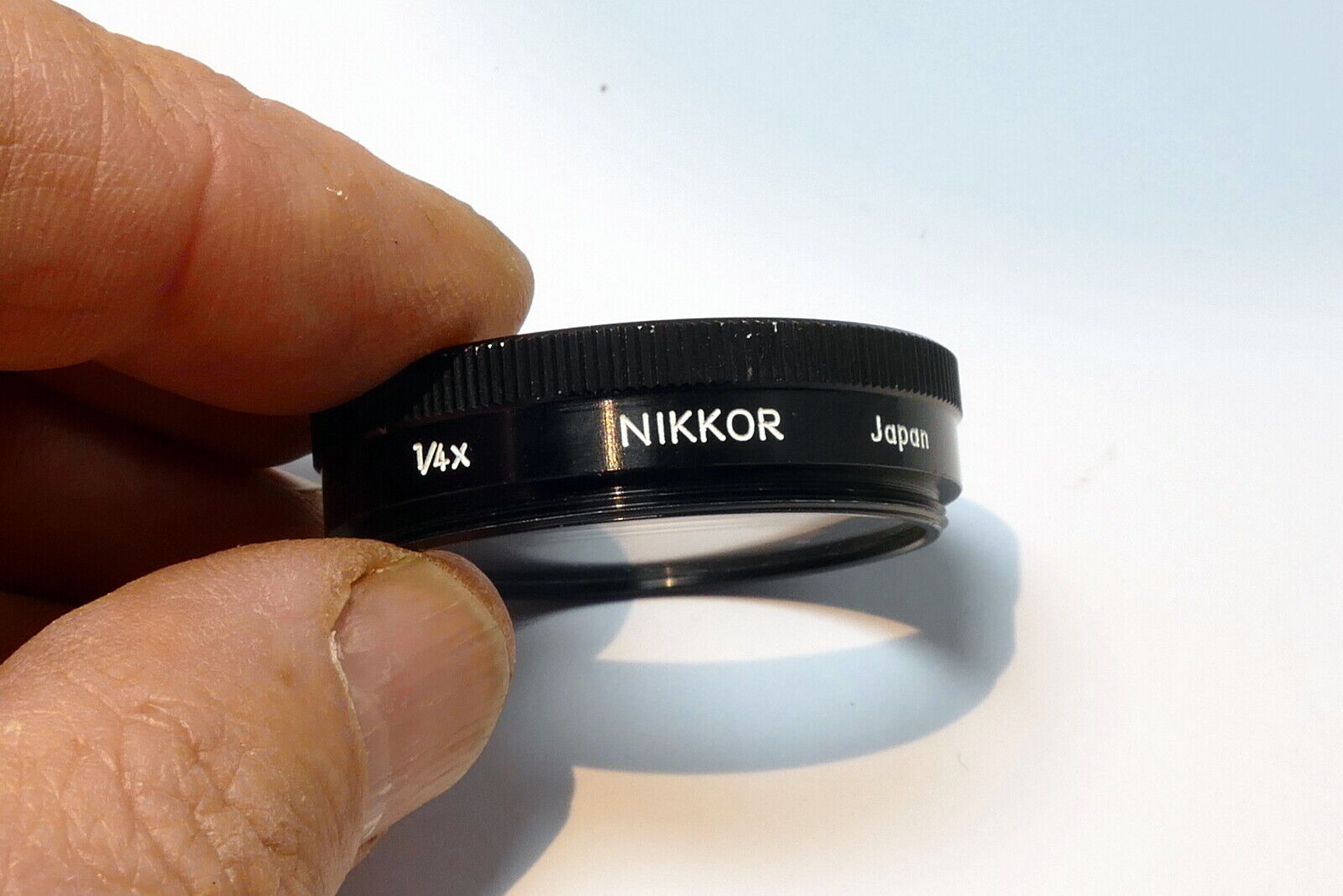 1/4X Nikon 38mm Lens for Medical Nikkor AUX micro Macro threaded for 200mm f5.6